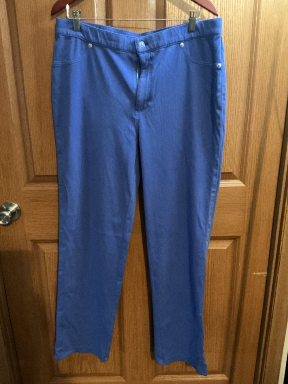 Isaac Mizrahi Blue Pants